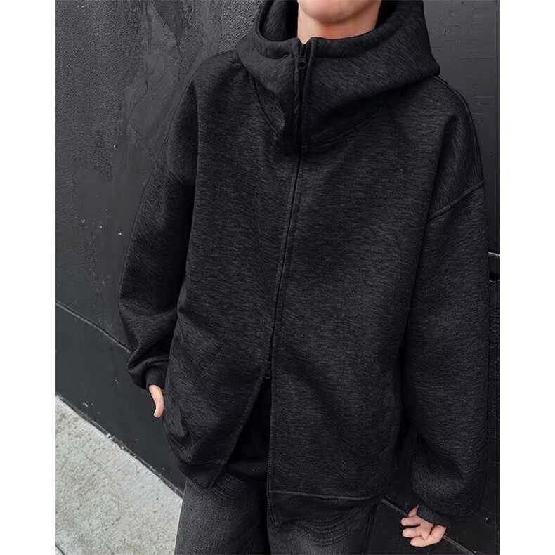 秋季男款太空棉连帽重磅开衫卫衣男上衣情侣春秋短款外套WYD645,女装短外套,星座516A
