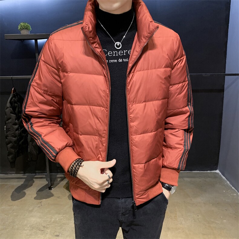 968冬季男士立领拉条羽绒服店主风头风数据款已备货,男装羽绒服,星座414（原B263）