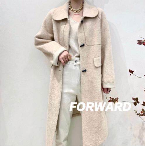 金玉满堂呢料大衣，女装毛呢外套，香水之恋