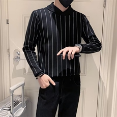 半高领毛衣男秋冬季修身潮流长袖针织打底衫高级感纯色毛线衣S539，男装针织衫/毛衣，星座1116A-2（原606A-1）