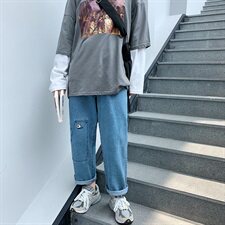 浅蓝不加绒