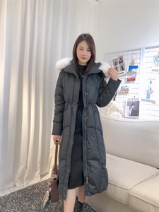 DINO BIENS/冬季  显瘦超大毛领羽绒服图片