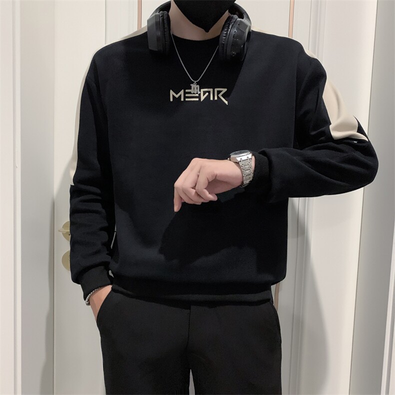 WY8923常规P5888加绒P6898小伙风店主风加绒卫衣,男装卫衣,电商B340