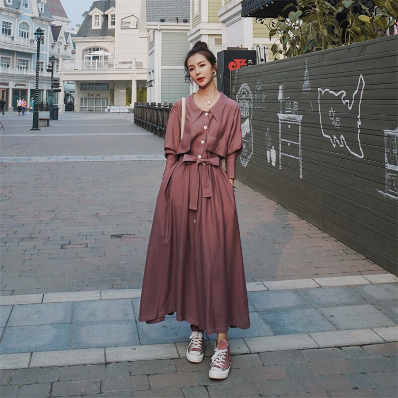 现货2021春秋季新款225-2021-P105（控158）,女装连衣裙,浙宝225
