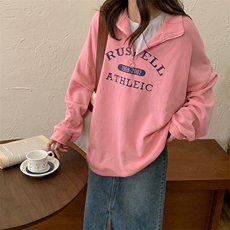 320克加绒大码宽松立领拉链卫衣女长袖oversize外套女E634-P45，女装短外套，星座911-2(原星座613-2）