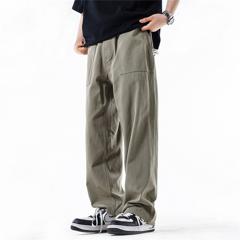 715-2-DY007-P60-X79-100棉（休闲直筒长裤）图片