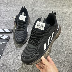 男鞋2024春夏新款爆米花气垫减震跑步休闲运动鞋网面透气老爹，男鞋运动鞋，黄金折扣鞋