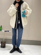 小熊刺绣休闲外套，其它，靓依蝶菲