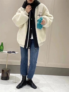 小熊刺绣休闲外套，其它，靓依蝶菲