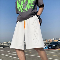 2025夏潮ins休闲卫裤男时尚五分短裤A061-X5208-P40-控58，男装牛仔裤，电商A061-1