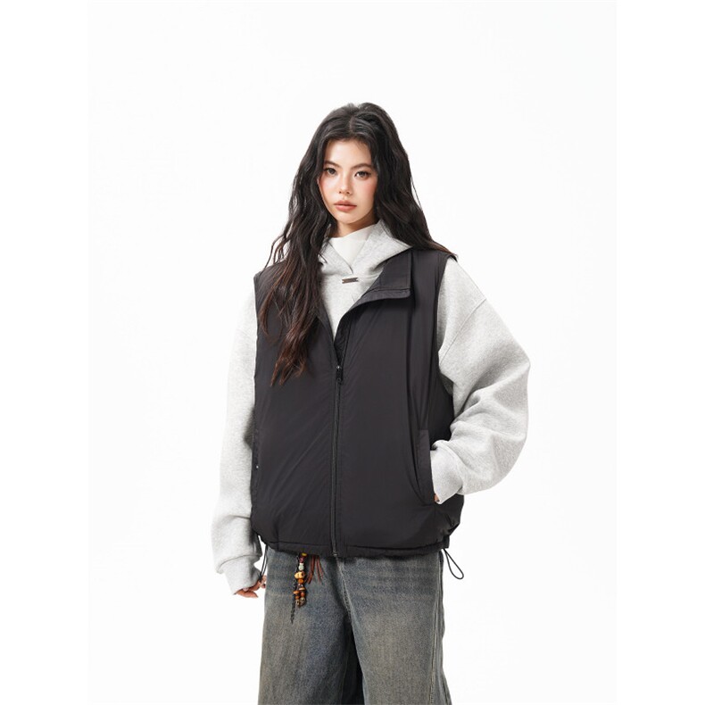 90%绒新标有报告短款宽松羽绒服马甲上衣Y996/P190现货,男装羽绒服,星座202-3