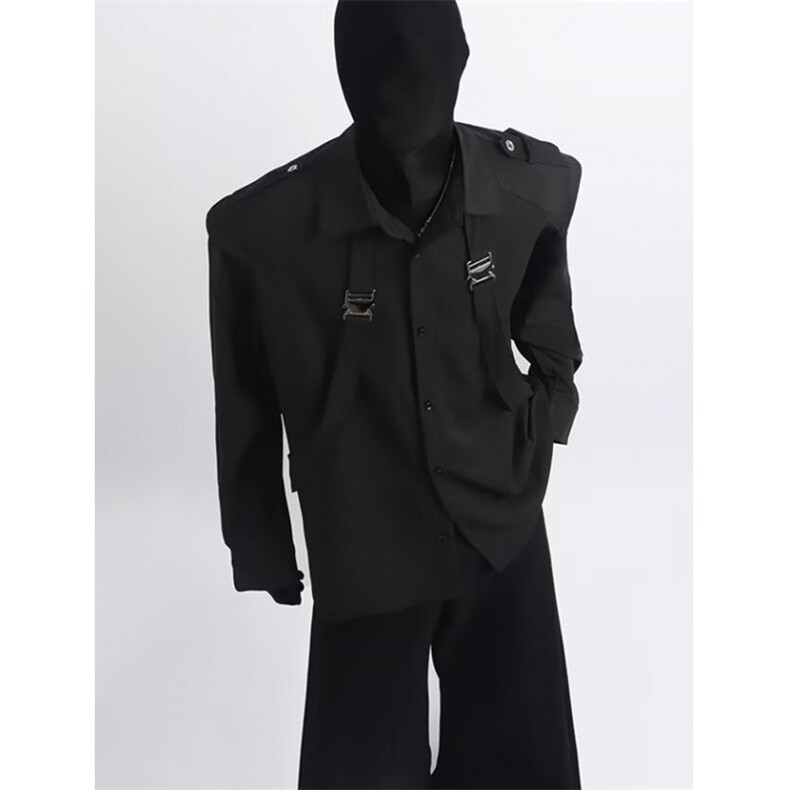 设计感小众外套春装新款气质显瘦休闲宽松廓形西服上衣C4231,男装西服,星座1116A（原606A-3）