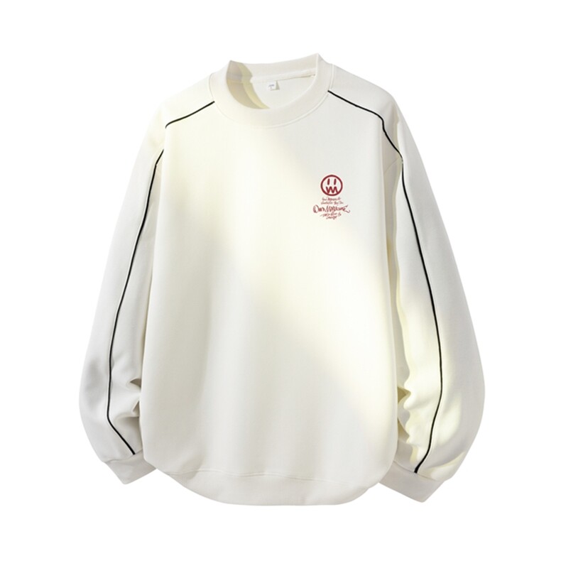 得物供货、复合重磅420克现货圆领卫衣宽松HD019-1-YLT25305-P35,男装卫衣,电商019-1