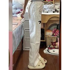 【有货】S6007ZZ-特45白色美式刺绣牛仔裤痞帅高级感裤子，男装牛仔裤，星座1007（原301D）