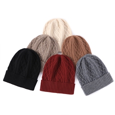 2025新款时尚舒适百搭帽子多色，帽子，喜润羊绒