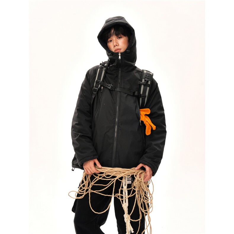 现货-夹棉棉衣大口袋外套夹棉加厚冲锋棉袄1016-1W112P89K149，男装棉衣，星座1016-1（原电商B408-1）