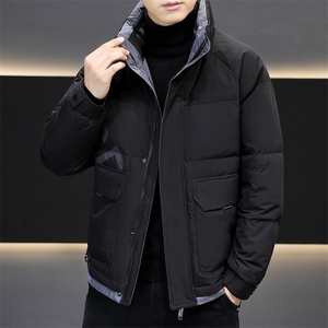 新款立领羽绒服男保暖夹克外套613B-29018-P170图片
