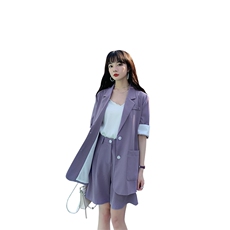 【现货】夏款短袖拼袖套装088-1818P125K188，女装套装/套裙，2C088