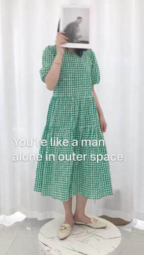 连衣裙，女装连衣裙，橙色恋人