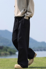DSA157-1-K2533-P60现货纯棉水洗直筒裤秋季工装休闲长裤，男装工装外套，电商A157-1