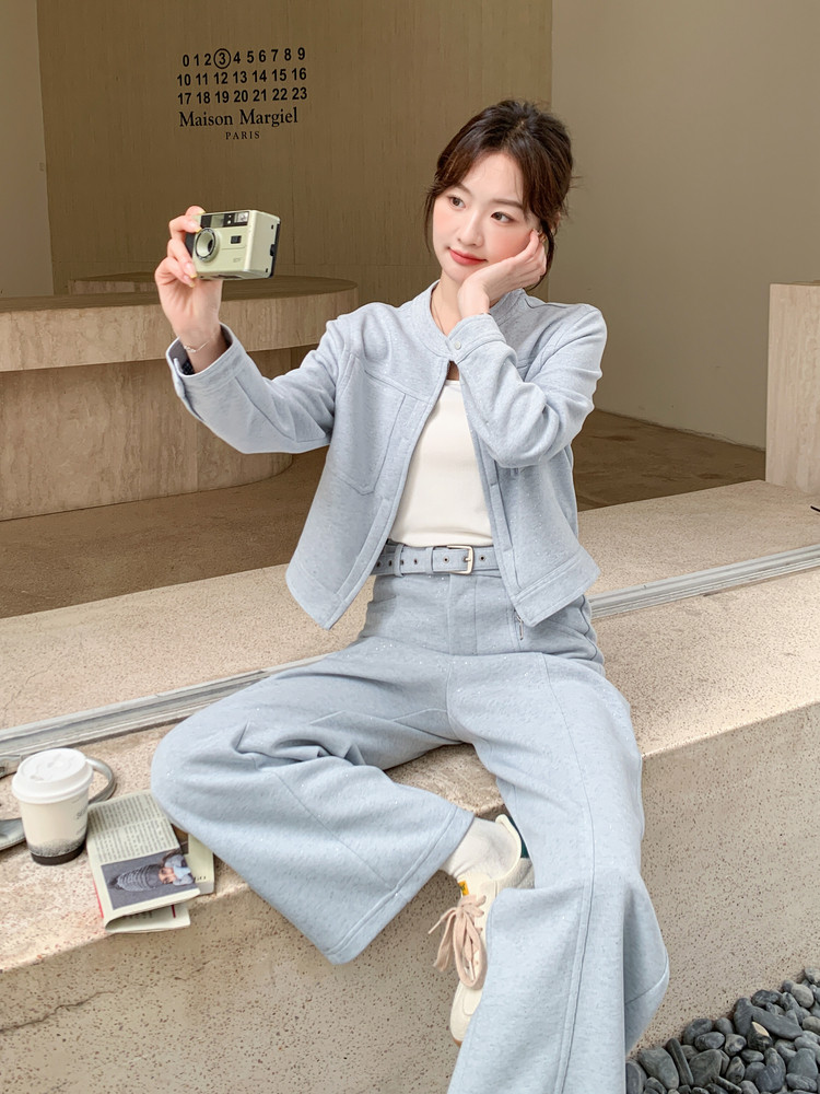 新品现货韩系休闲套装两件套2C271-9601-P185-K298,女装套装/套裙,2C271