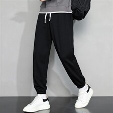 休闲裤男22秋冬新款舒适百搭运动裤潮牌修身工装裤学生卫裤Z900，男装休闲裤，星座815-2