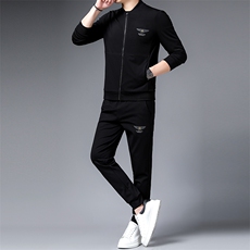 SA9601-3钱塘2020-2中青年男士百搭时尚休闲帅气卫衣套装P243，男装休闲套装，钱塘207-2