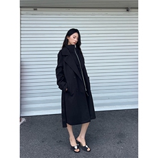 设计感假两件毛呢大衣男女中长款过膝西装领呢子风衣-FY913特P95，男装西服套装，电商B289