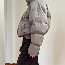 【有货】DMY215-P90重磅短款棉衣男秋冬季美式加厚棉服面包服保暖，男装棉衣，星座603-2