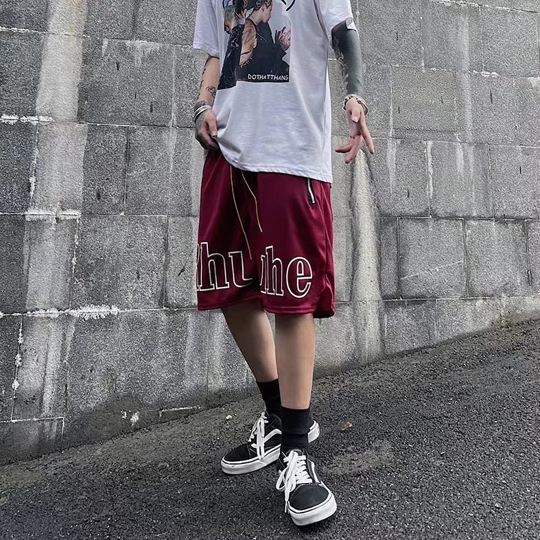 2022夏季新款休闲短裤男潮ins港风YD25P28,男装休闲裤,星座1116-2