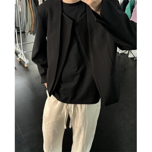 挂装包装 2025秋装现货 假两件西服W2666图片