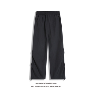 抖音品质山系户外褶皱拉链设计三防冲锋裤B315-K26006-特p35控68图片