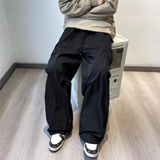 男新款青少年时尚伞兵休闲裤复合皱速干免烫K2900P38，男装休闲裤，星座1116-2