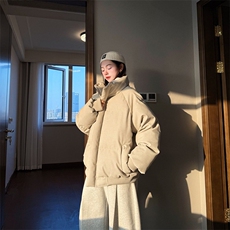 直播现货原版高品质冬季美式帆布皮棉服立体纹理加厚棉衣外套，男装棉衣，电商A486-1