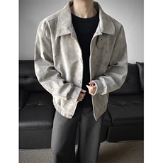 街头美式潮牌解构拼接翻领夹克情侣宽松百搭外套W372TP78控138，男装夹克，电商A170