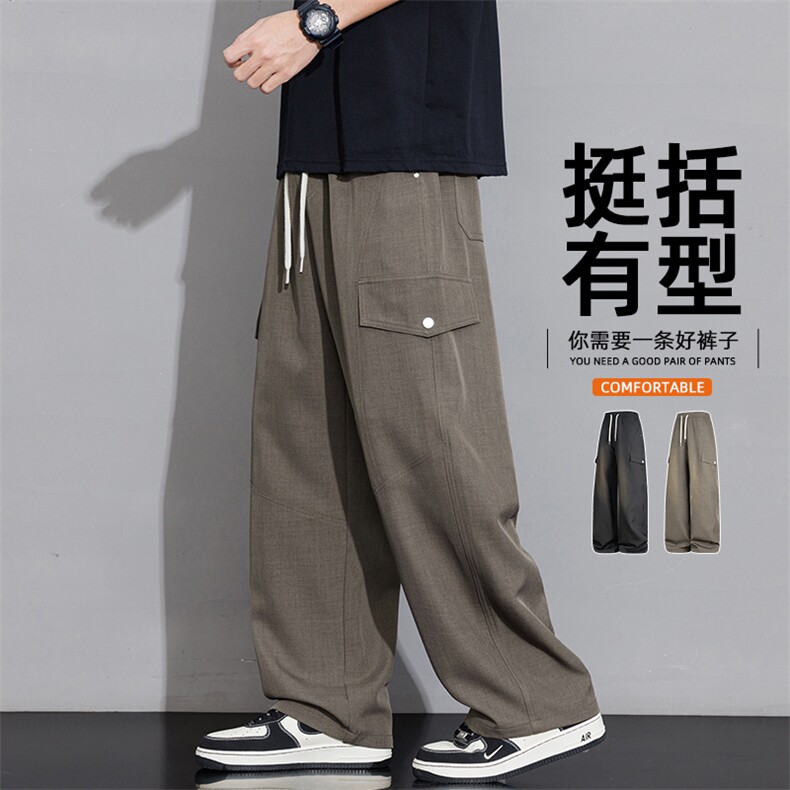 26春夏季新品男士休闲裤高品质男裤子K291-P40 控69图片