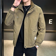 507A-JK407-P852025春装痞帅青年夹克立领外套大货足，男装夹克，星座507A（原星座306B-2）