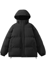 2025新款高品质连帽棉衣纯版二开羽绒棉服百搭御寒棉服-985-P68，男装棉衣，星座1105