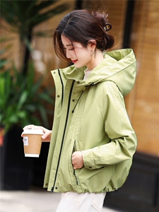 高级感羽绒服女短款秋冬2025新款流行小个子时尚减龄连帽外套图片