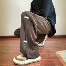 22秋冬400克重新款宽松港风百搭休闲直筒裤B266-X832-P6078，男装休闲裤，星座B257-1
