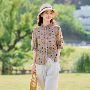 2026年夏季女短袖宽松亲肤透气常规图片