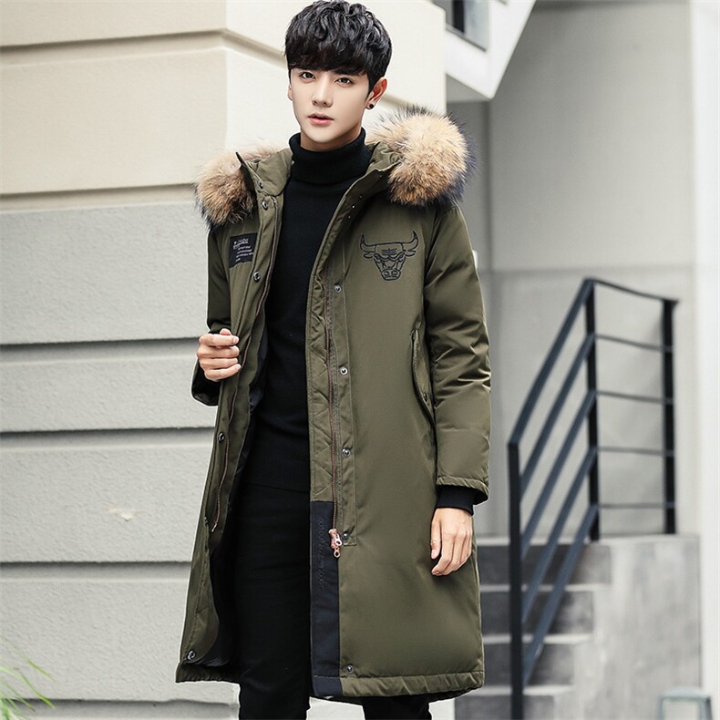 电商B2472020冬季新款韩版大码潮流70绒白鸭绒羽绒服MY08P360，男装羽绒服，电商B247