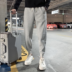 社会精神小伙春秋加绒卫裤运动束脚男裤DS-B249-KK94-P58-加绒P68，男装休闲裤，星座215（原电商B249）