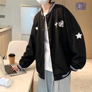 潮流夹克潮男春季双面穿夹克J032P60图片
