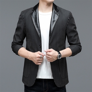 BH2227钱塘2020-2中青年男士时尚休闲简约帅气潮流西服货稳P137图片