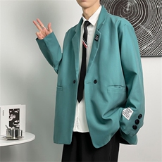 西装外套男港风痞帅小西服休闲D325F26P65，男装西服套装，电商D325