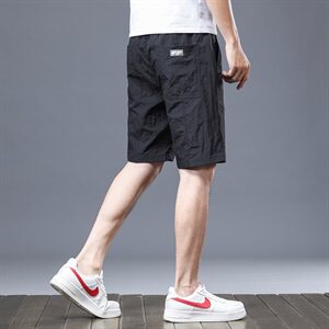 冰丝短裤男潮夏季休闲宽松男土5分裤马裤薄款中裤五分裤Z106-P30图片