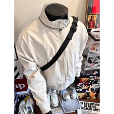 夹克三防春秋冬立领冲锋衣纯色户外工装飞行情侣夹棉外套JW6629，男装夹克，星座1116A（原606A-3）