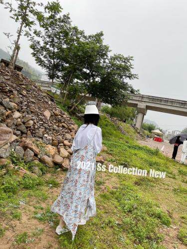 夏款碎花铁链??吊带ops，女装背心吊带，G
