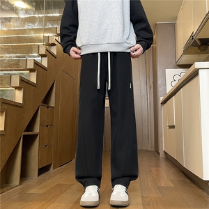 2025秋冬新款星空纹松弛感休闲裤男阔腿裤垂感直筒长裤子M560-P45,冬季穿搭女成熟潮流图片